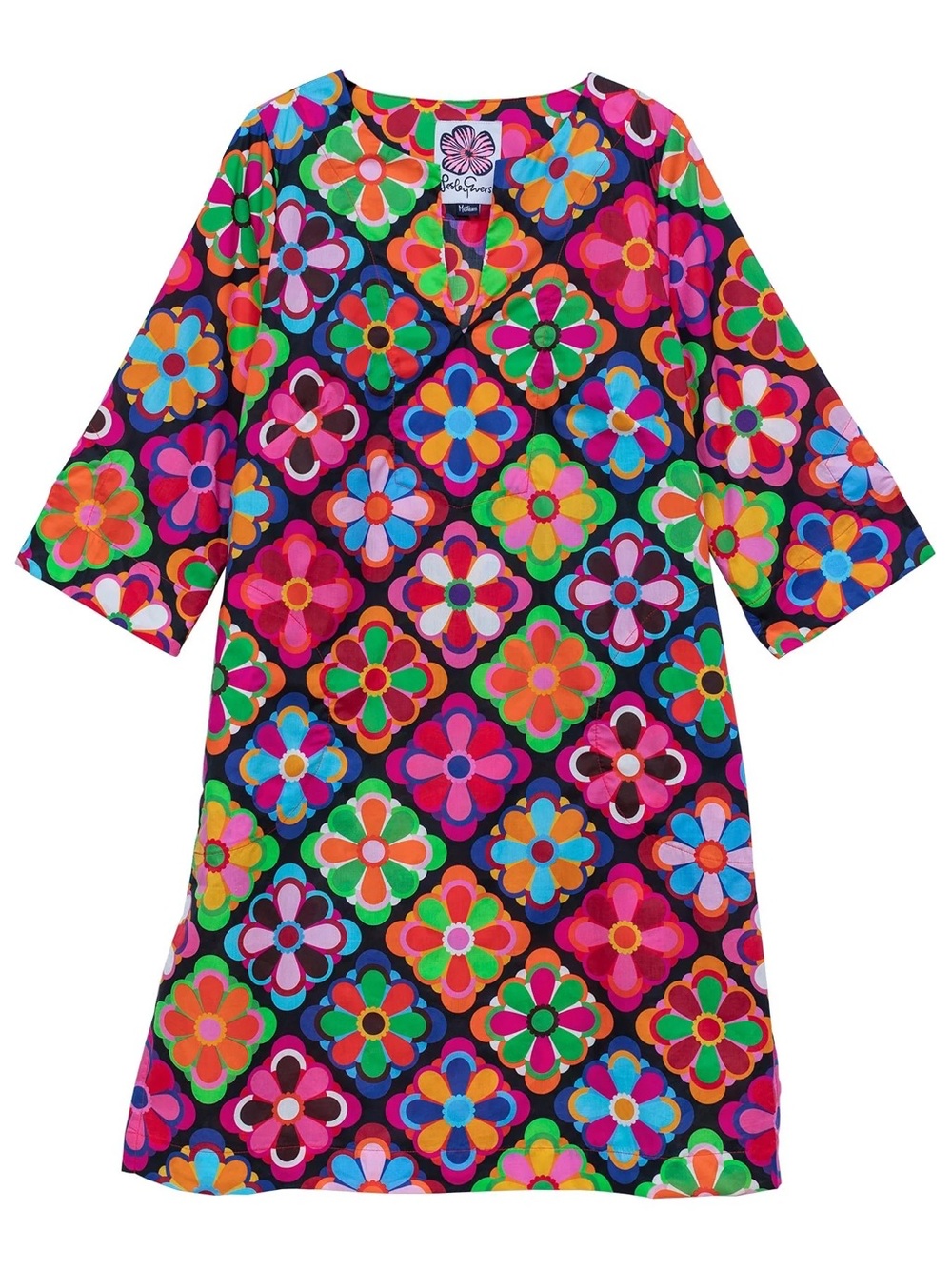 Lesley Evers Tunic Dress in Jubilee Multi SzM